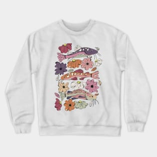 Floral Fish Crewneck Sweatshirt